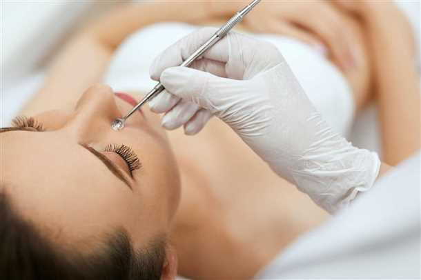 Подготовка к процедуре чистки лица у косметолога